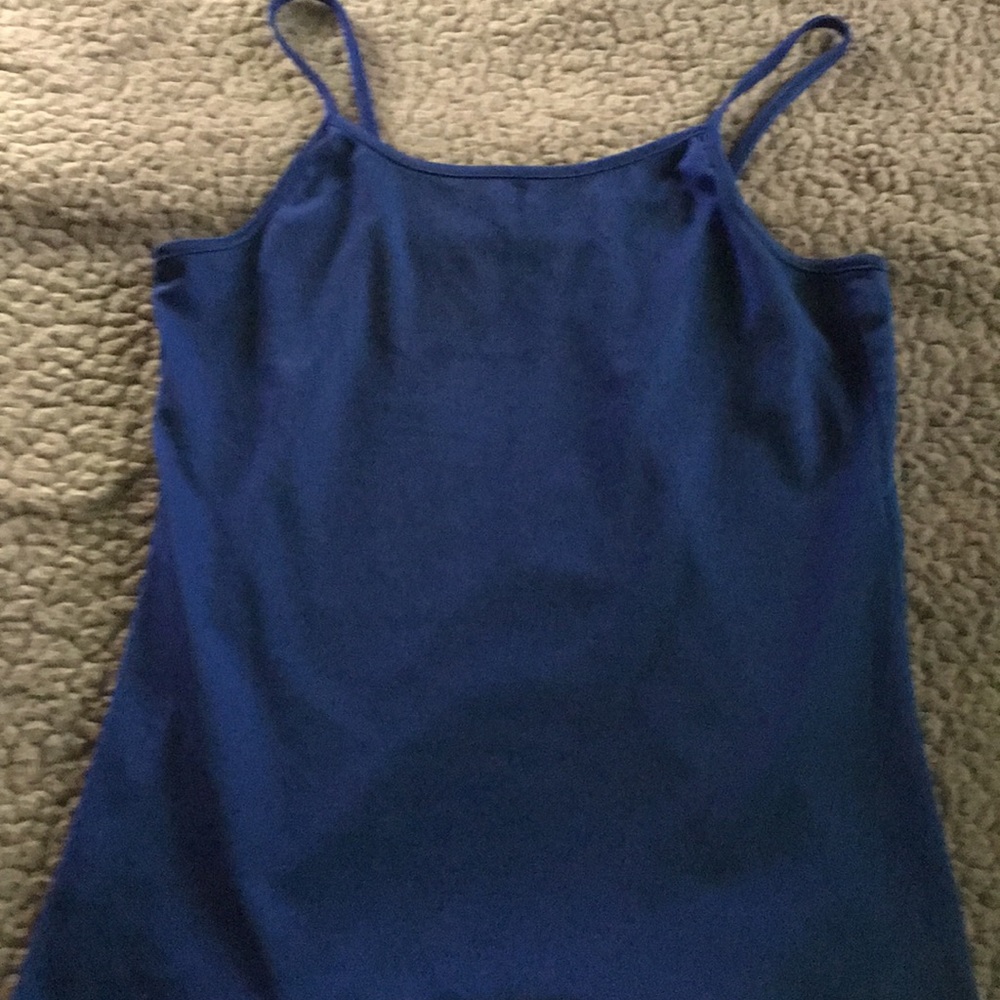 Blue tank top